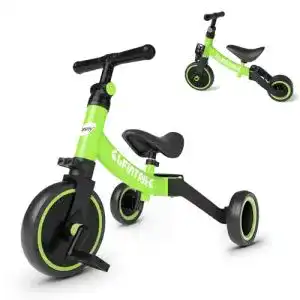 Laufdreirad besrey 5 in 1 Laufräder Laufrad Kinderdreirad Dreirad Lauffahrrad