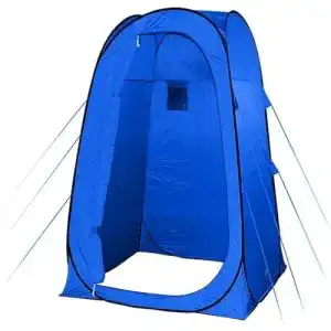 Duschzelt High Peak Zelt Rimini, blau,