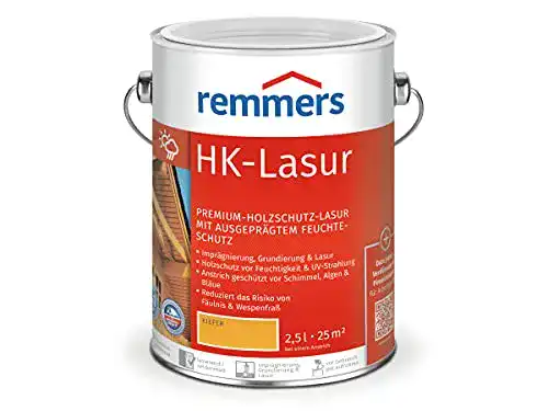 Holzlasur Remmers HK-Lasur kiefer, 2,5 Liter, dekorativ