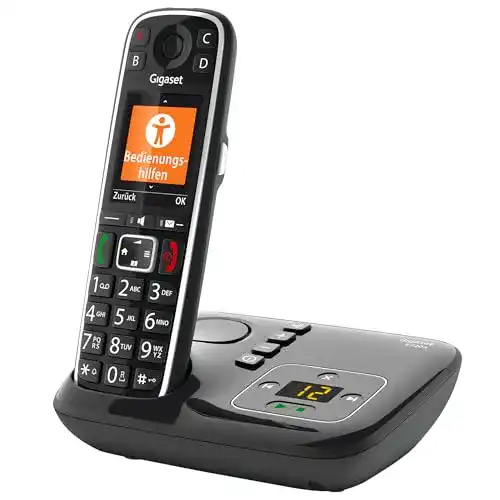 Seniorentelefon mit Anrufbeantworter Gigaset E720A – Schnurlos