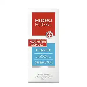 Antitranspirant Hidrofugal Classic Höchster Schutz, 4er-Pack