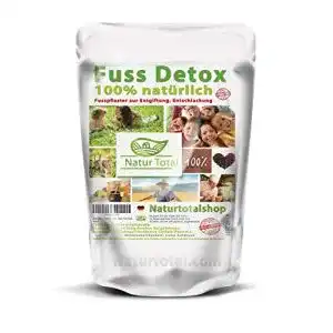 Detox-Fußpflaster Naturtotal Fuss Detox Pflaster – 6 Fuß Pflaster