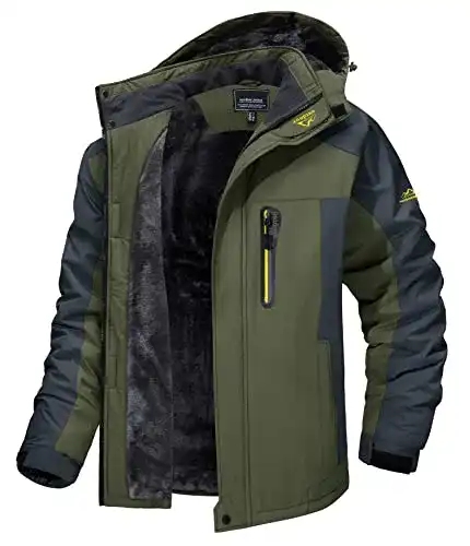 Outdoor-Jacken MAGCOMSEN Snowboardjacke Herren Winter