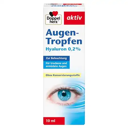 Augentropfen-Gel Doppelherz Augen-Tropfen Hyaluron 0,2%