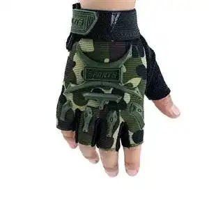 Fahrradhandschuhe Kinder Long Keeper Halbfinger