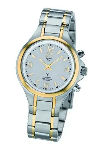 Funk-Solaruhr Damen ETT Eco Tech Time Funk Solar Damen Uhr Analog