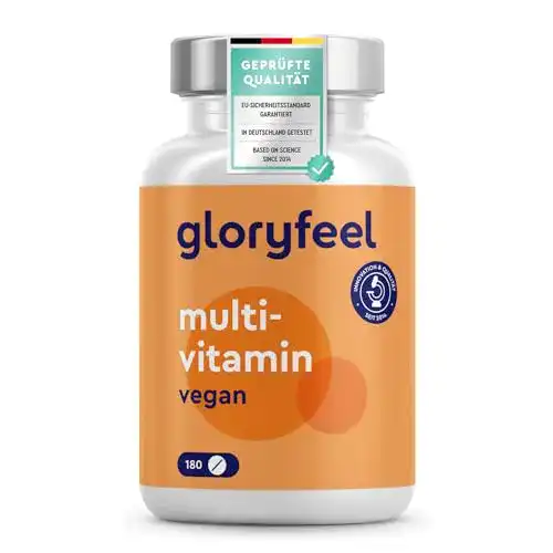 Multivitaminpräparat gloryfeel Multivitamin Tabletten, 100% vegan