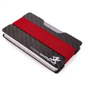 Geldbörse Herren MakakaOnTheRun Slim Wallet Carbon RFID