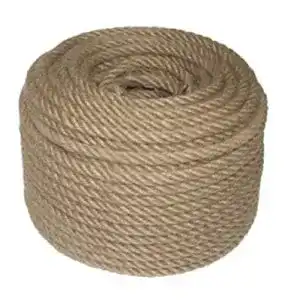 Juteseil ViaForest Natürliches Jute-Seil, 8 mm dick, 50 m lang