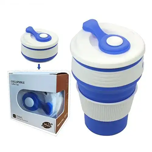 Faltbarer Kaffeebecher temperament fashion, 350 ml Auslaufsicher