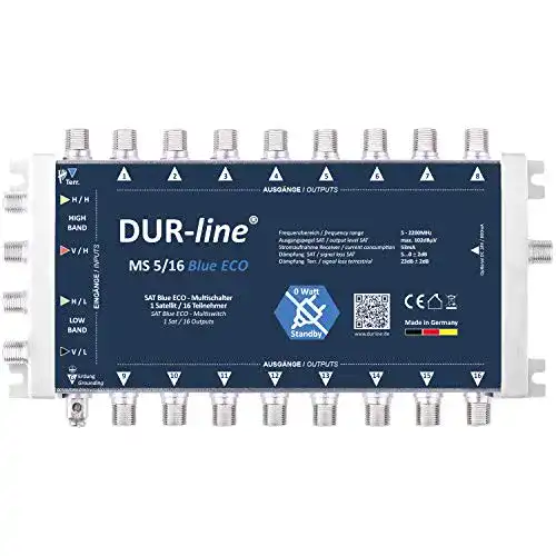 Multischalter 5/16 DUR-line MS 5/16 Blue eco Stromspar