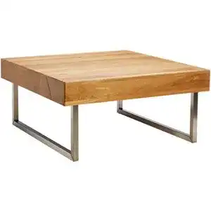 Couchtisch HomeTrends4You 266222 Inga, quadratisch, Echtholz
