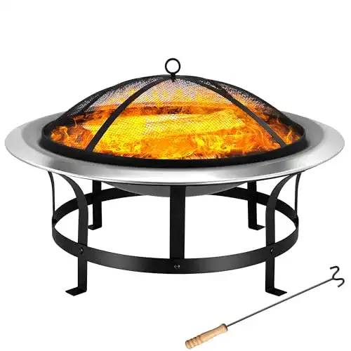 Feuerschalen Deuba Gardebruk Feuerstelle 75cm Edelstahl