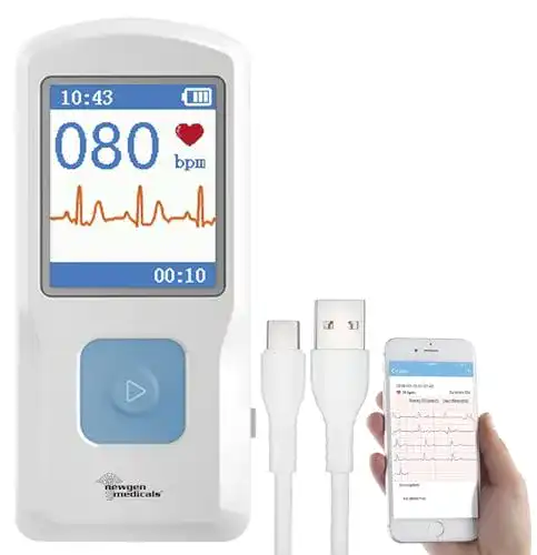 Mobiles EKG-Gerät Newgen Medicals EKG Gerät: mit PC-Software