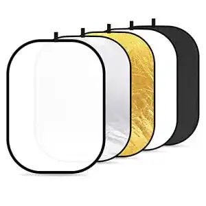 Foto-Reflektor Neewer 5-in-1 tragbarer Faltbarer Multi Disk Rund