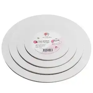 Cake Board Wenburg Premium Set, 4 Tortenunterlagen, 3mm