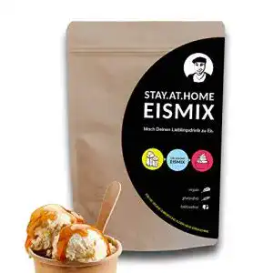 Eispulver milchverliebt Stay At Home Eismix / vegan / laktosefrei