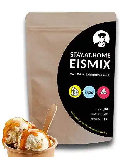 Eispulver milchverliebt Stay At Home Eismix / vegan / laktosefrei