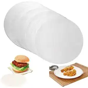 Backpapier OKBY Rundes Pergamentpapier 100 Stück Rund