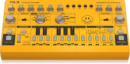 Synthesizer Behringer TD-3-AM Analog Bass Line with VCO, VCF