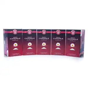 Kamillentee Teekanne Premium Kamille 20 Beutel, 5er Pack