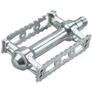MKS-Pedale MKS pedals Sylvan Touring, silver, 2 pieces, Metallic