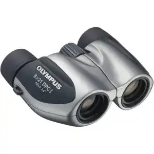 Olympus-Fernglas Olympus 8×21 DPC-I Fernglas Silber mit Tasche