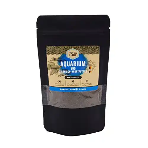Fischfutter Granulat Nutramare Aquarium360 Friedfisch 250ml
