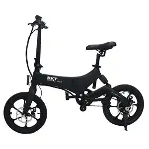 E-Bike Klapprad SXT Scooters SXT Velox faltbares Pedelec Schwarz
