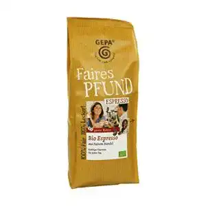 GEPA-Kaffee GEPA Faires Pfund Bio Espresso Bohne 6 x 500g