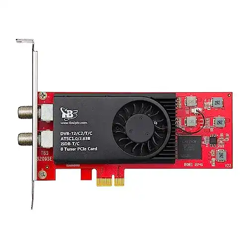 TV-Karte TBS 6209 DVB-T2/C2/T/C/ISDB-T Octa-Tuner PCIe
