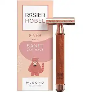 Wldoho-Rasierhobel WLDOHO ® Nassrasierer aus Rosenholz