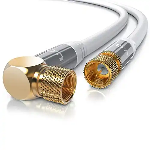 Koaxialkabel CSL-Computer CSL, 5m SAT Kabel HDTV 90 Grad