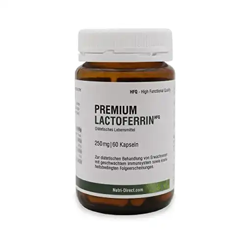 Lactoferrin HFQ 250mg 60 Kapseln magensäureresistent