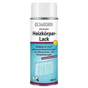 Heizkörperlack Jaeger Spray 400 ml, weiss hochglänzend