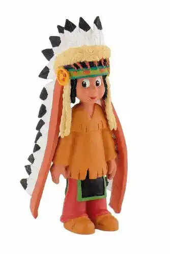 Bullyland-Figuren Bullyland 43356 Yakari mit Federschmuck