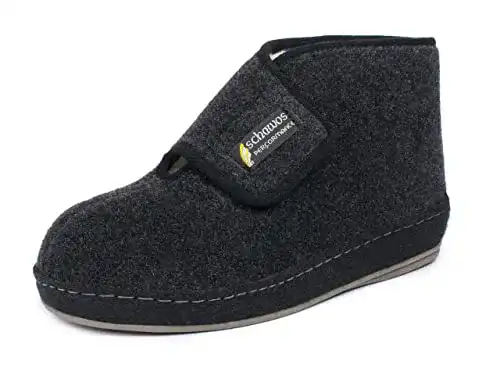 Filzstiefel SCHAWOS Filz Hausschuh für Herren, warm