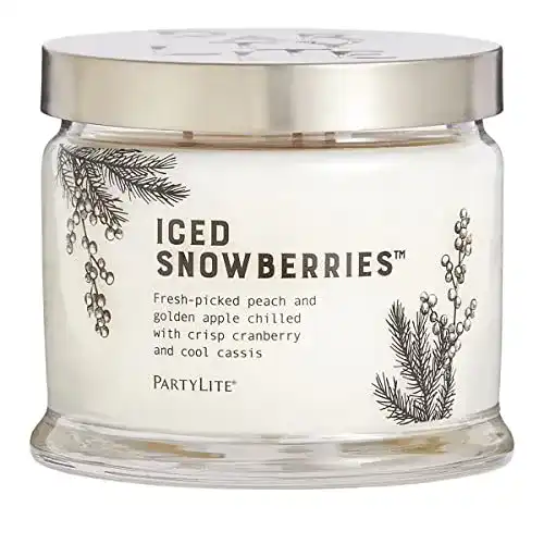 Partylite-Kerzen Partylite 3-Docht-Duftwachsglas Eisfrüchte