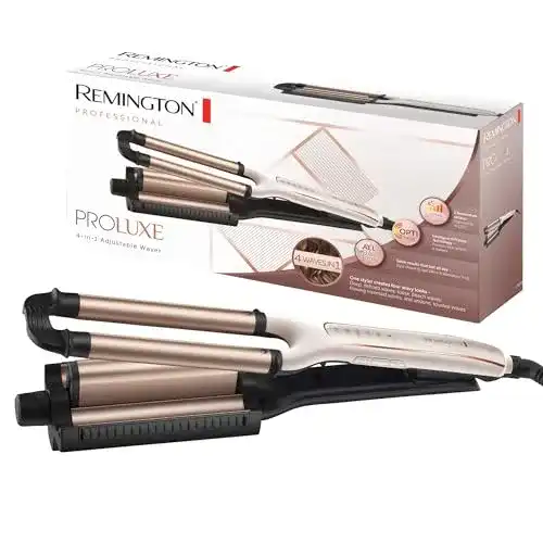 Die beste Kreppeisen Remington Welleneisen ProLuxe 4-in-1: Beach Waves 2026 Test Bestseller Kreppeisen Remington Welleneisen ProLuxe 4-in-1: Beach Waves