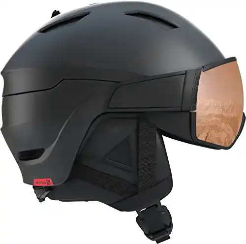 Salomon-Skihelm Salomon Herren Driver S mit Visier