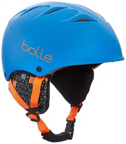 Bollé-Skihelm bollé Kinder B-Free Skihelme, Blue Animals Matte