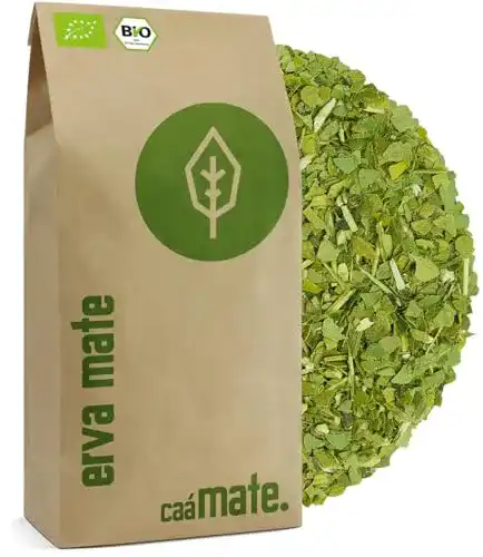 Bio-Mate-Tee caámate. Mate Tee BIO 500g, frisch & grün