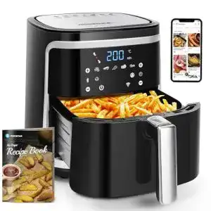 Heißluftfritteuse 7 Liter Aigostar Cube Smart- Intelligent