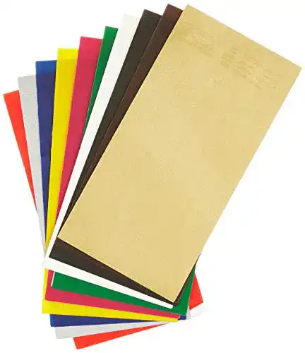 Wachsplatten efco, Wachs, Sortiert, 20x10x0,05 cm