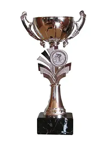 Pokal Ilonas-Playworld Henkel- (silber) mit Wunschgravur