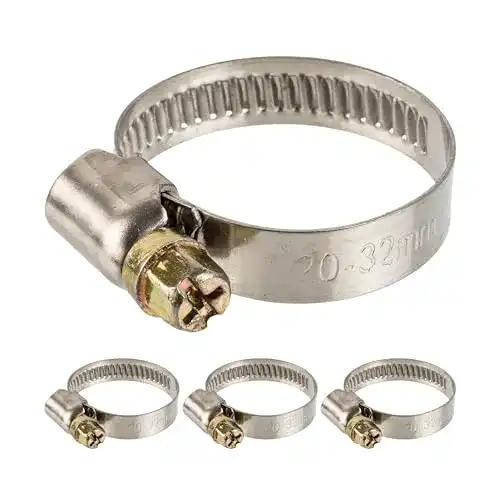 Schlauchschellen Your Day Mate mit Schneckenantrieb, 4 Pack