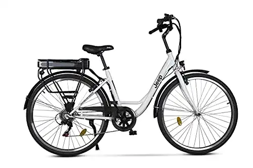 Jeep-E-Bike Jeep City E-Bike ECR 3001, 28”, 6-Gang SHIMANO