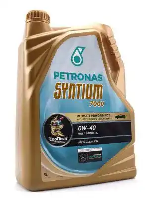 Motoröl 0w40 Petronas Syntium 7000 0W-40 Motoröl 5l
