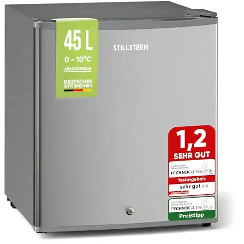 Kühlschrank mit Abtauautomatik Stillstern Mini Kühlschrank E 45L