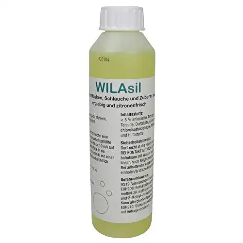 CPAP-Reiniger Wilasil 250ml CPAP Silikonreiniger für CPAP-Masken